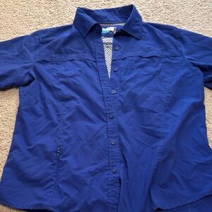 Magellan Outdoors Blue Fishing Shirt
